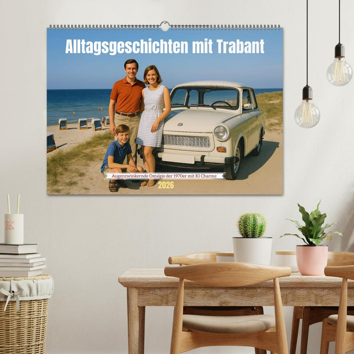 Alltagsgeschichten mit Trabant (CALVENDO Wandkalender 2026)