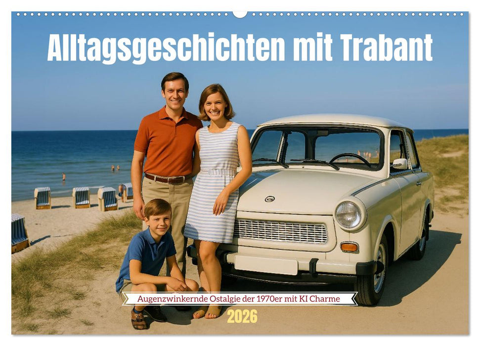 Alltagsgeschichten mit Trabant (CALVENDO Wandkalender 2026)
