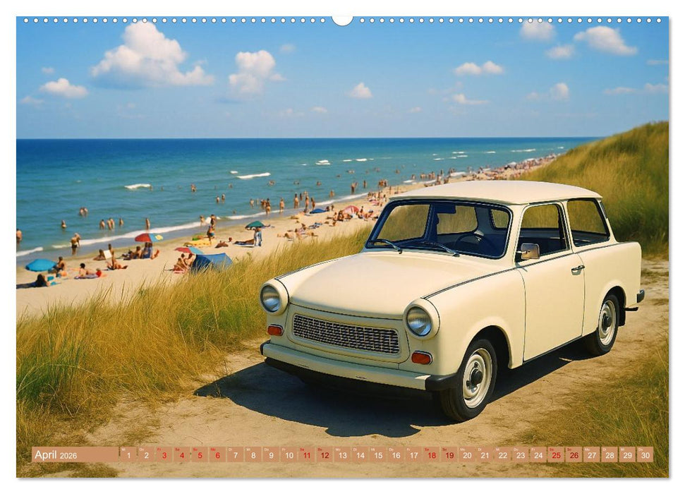 Alltagsgeschichten mit Trabant (CALVENDO Wandkalender 2026)