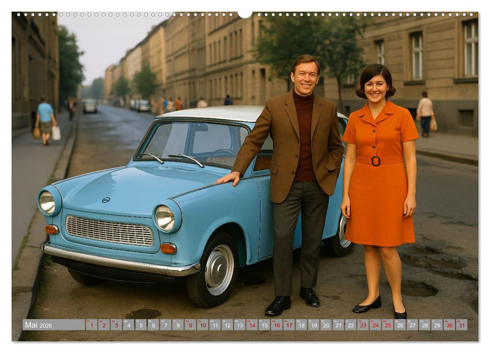 Alltagsgeschichten mit Trabant (CALVENDO Wandkalender 2026)
