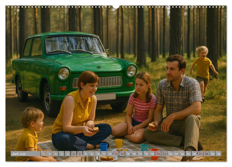 Alltagsgeschichten mit Trabant (CALVENDO Wandkalender 2026)