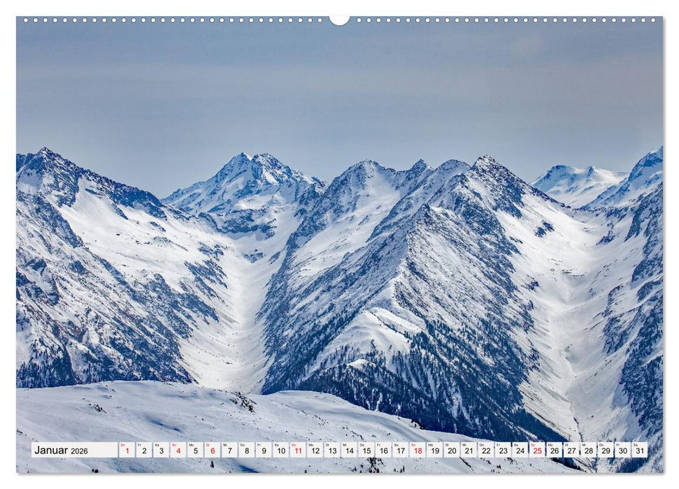 Ein Herz für das Zillertal (CALVENDO Wandkalender 2026)