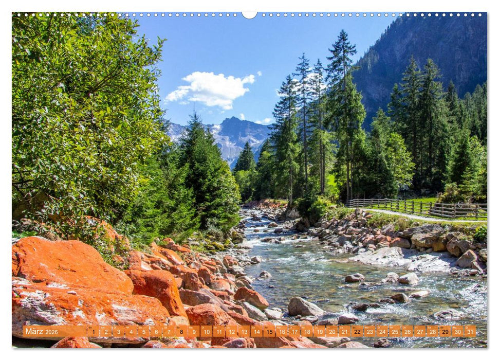 Ein Herz für das Zillertal (CALVENDO Wandkalender 2026)