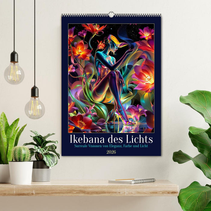 Ikebana des Lichts (CALVENDO Wandkalender 2026)