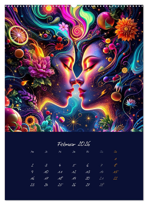 Ikebana des Lichts (CALVENDO Wandkalender 2026)