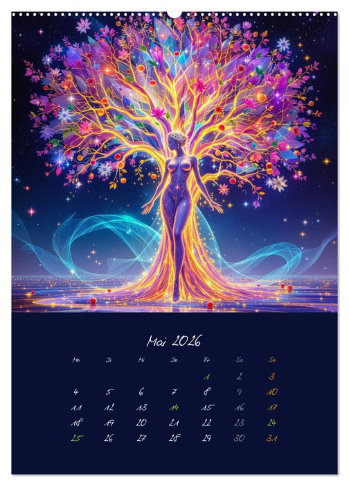 Ikebana des Lichts (CALVENDO Wandkalender 2026)