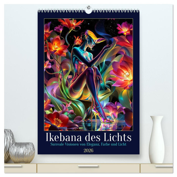 Ikebana des Lichts (CALVENDO Premium Wandkalender 2026)