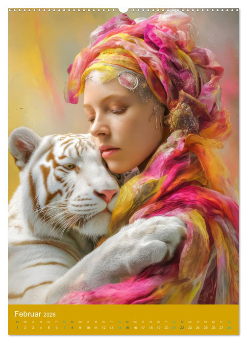 Mensch und Tier - Seele an Seele (CALVENDO Wandkalender 2026)