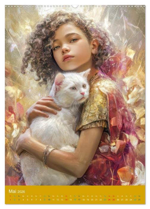 Mensch und Tier - Seele an Seele (CALVENDO Wandkalender 2026)