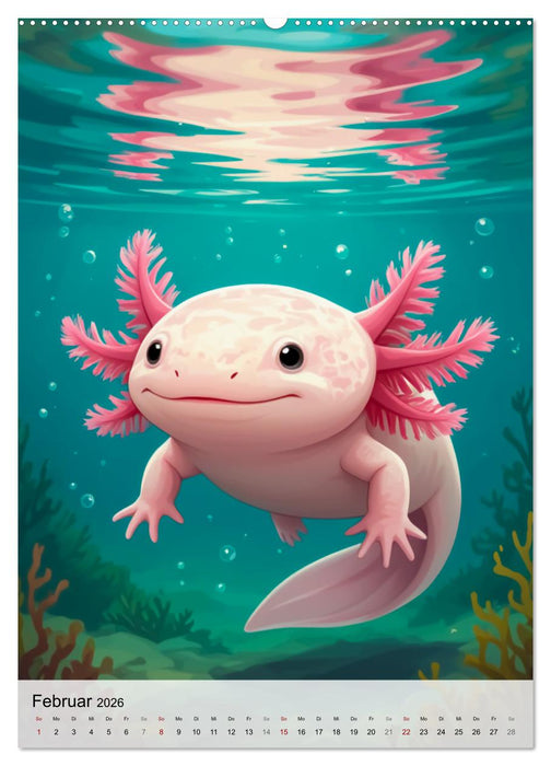 Skurrile Schönheiten – Tiere, die man kaum kennt (CALVENDO Wandkalender 2026)