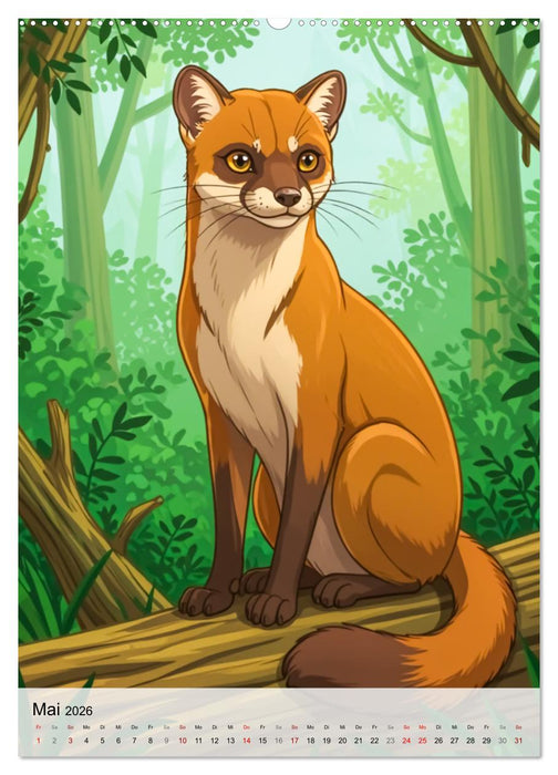 Skurrile Schönheiten – Tiere, die man kaum kennt (CALVENDO Wandkalender 2026)