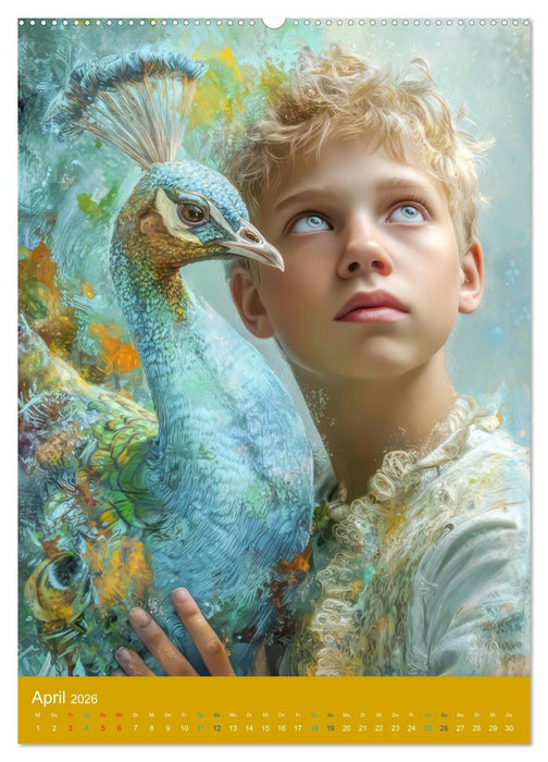 Mensch und Tier - Seele an Seele (CALVENDO Premium Wandkalender 2026)