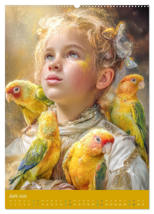 Mensch und Tier - Seele an Seele (CALVENDO Premium Wandkalender 2026)