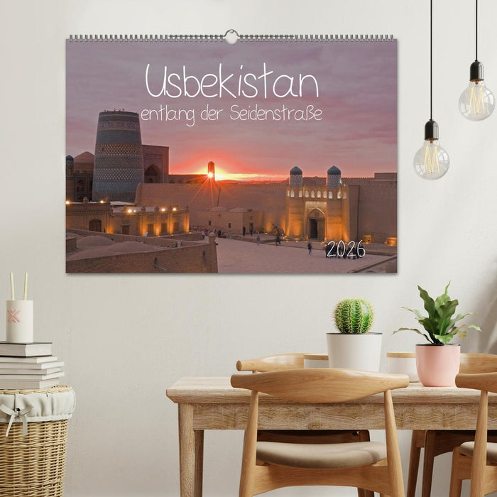 Usbekistan entlang der Seidenstraße (CALVENDO Wandkalender 2026)