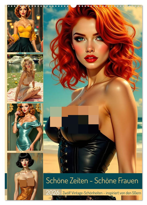 Schöne Zeiten - Schöne Frauen (CALVENDO Wandkalender 2026)