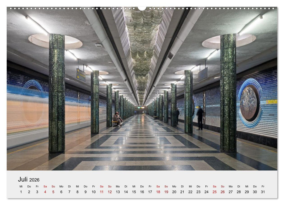 Usbekistan entlang der Seidenstraße (CALVENDO Premium Wandkalender 2026)