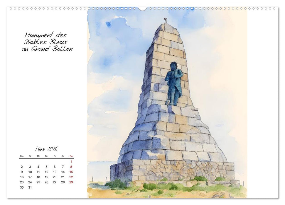 Zauberhafte Motive aus dem Elsass (CALVENDO Wandkalender 2026)