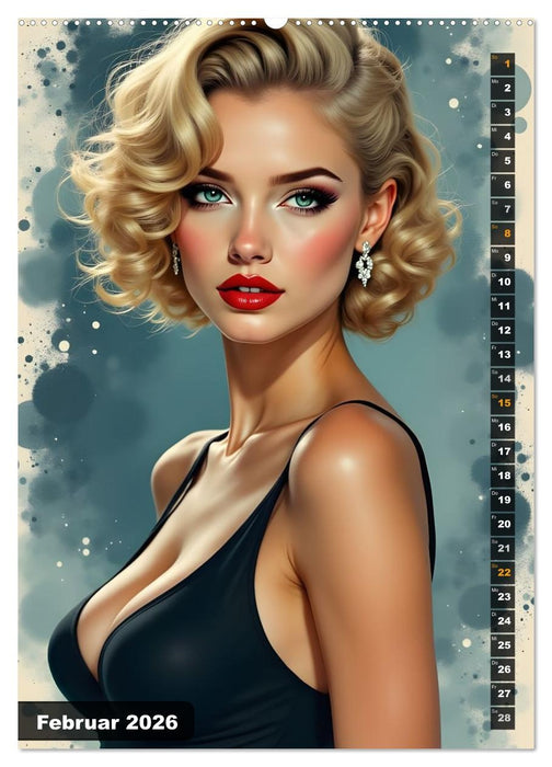 Schöne Zeiten - Schöne Frauen (CALVENDO Premium Wandkalender 2026)