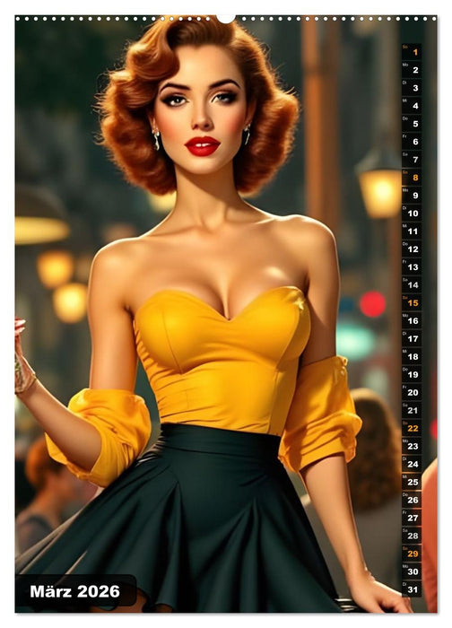 Schöne Zeiten - Schöne Frauen (CALVENDO Premium Wandkalender 2026)