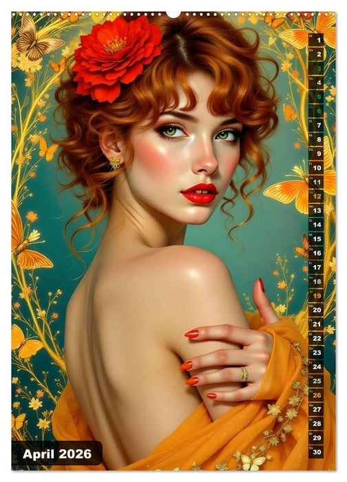 Schöne Zeiten - Schöne Frauen (CALVENDO Premium Wandkalender 2026)