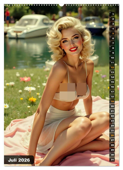 Schöne Zeiten - Schöne Frauen (CALVENDO Premium Wandkalender 2026)