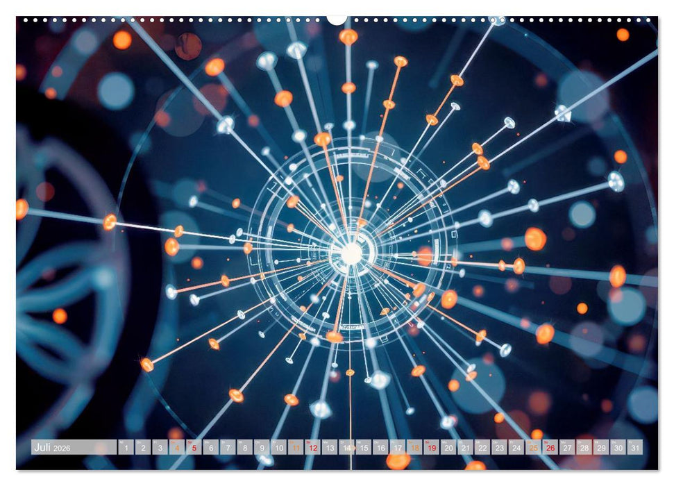 Quantenmechanik von Bits zu Qubits (CALVENDO Premium Wandkalender 2026)