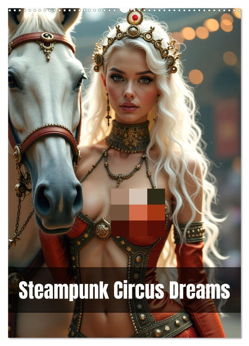 Steampunk Circus Dreams (CALVENDO Monthly Calendar 2026)
