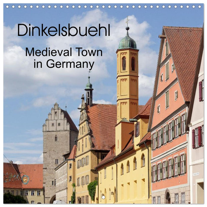 Dinkelsbuehl - Medieval Town in Germany (CALVENDO Monthly Calendar 2026)