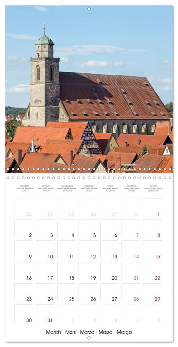 Dinkelsbuehl - Medieval Town in Germany (CALVENDO Monthly Calendar 2026)