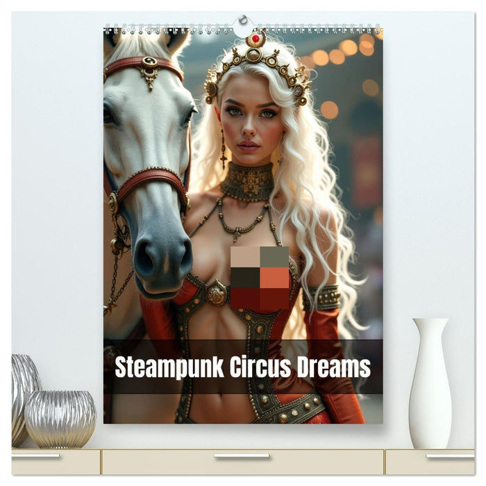 Steampunk Circus Dreams (CALVENDO Premium-Calendar 2026)