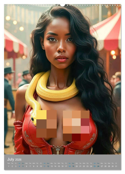 Steampunk Circus Dreams (CALVENDO Premium-Calendar 2026)