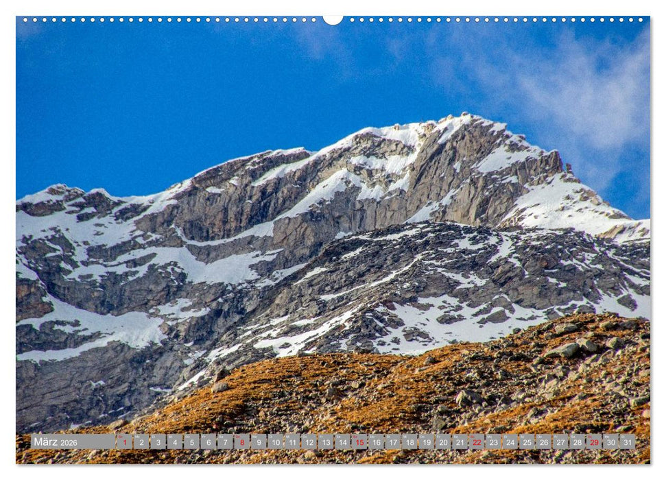 Die Zillertaler Alpen (CALVENDO Wandkalender 2026)