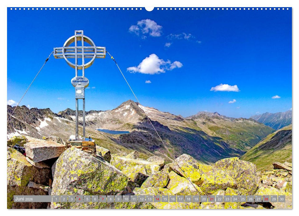 Die Zillertaler Alpen (CALVENDO Wandkalender 2026)