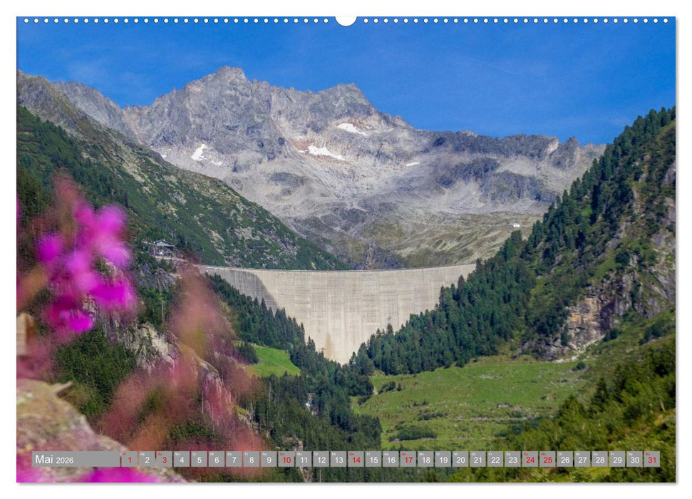 Die Zillertaler Alpen (CALVENDO Premium Wandkalender 2026)