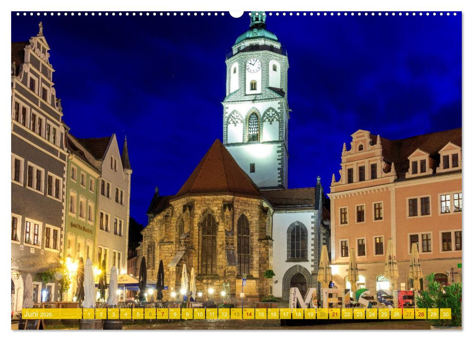 Romantisches Meißen – Die älteste mittelalterliche Stadt Sachsens (CALVENDO Wandkalender 2026)