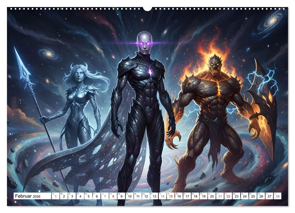 Universum der Träume (CALVENDO Premium Wandkalender 2026)