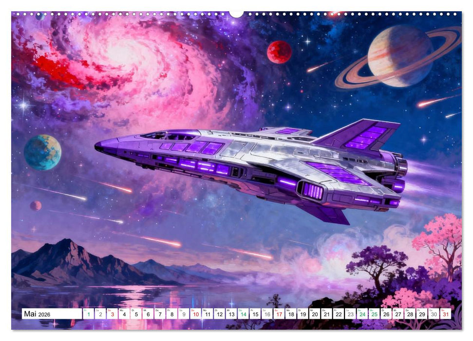 Universum der Träume (CALVENDO Premium Wandkalender 2026)