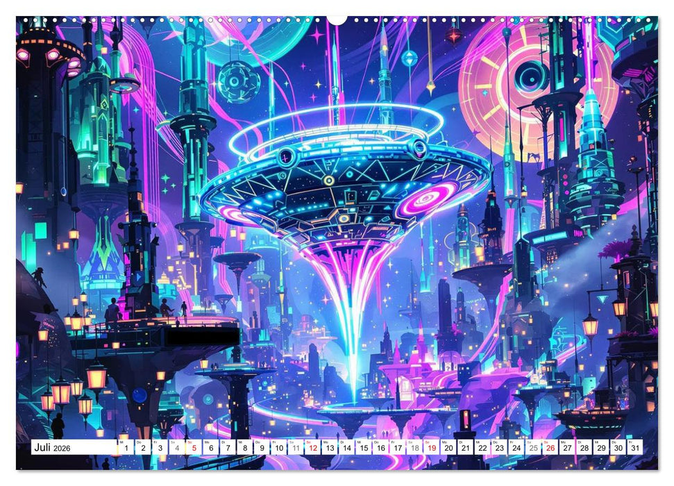 Universum der Träume (CALVENDO Premium Wandkalender 2026)