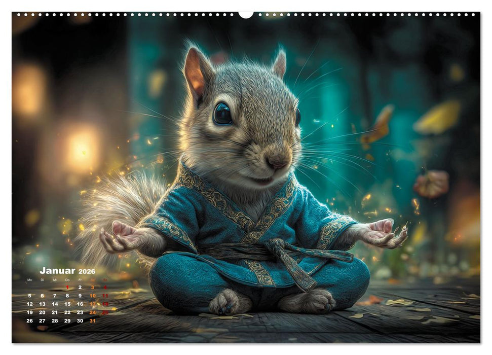 Nüsse waren gestern – jetzt wird’s verrückt! (CALVENDO Wandkalender 2026)