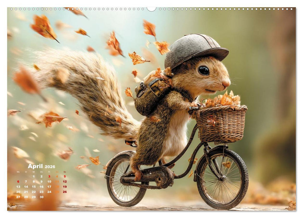 Nüsse waren gestern – jetzt wird’s verrückt! (CALVENDO Wandkalender 2026)