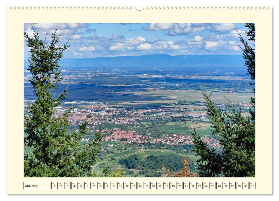 Elsass - Immer eine Reise wert (CALVENDO Wandkalender 2026)