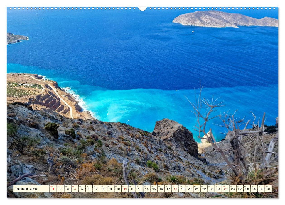 Gründe für Urlaub auf Kreta (CALVENDO Wandkalender 2026)