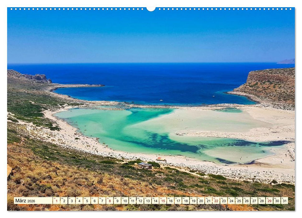 Gründe für Urlaub auf Kreta (CALVENDO Wandkalender 2026)