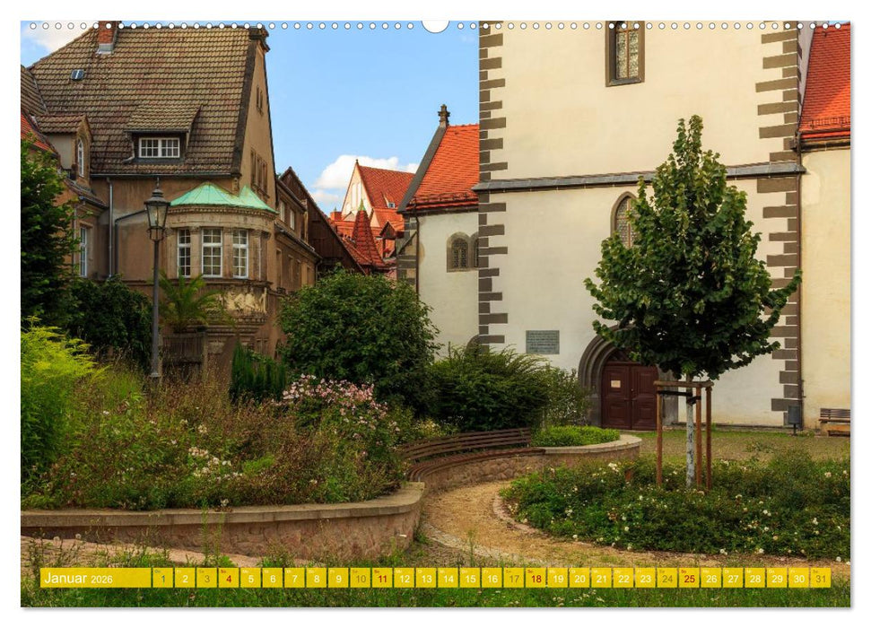 Romantisches Meißen – Die älteste mittelalterliche Stadt Sachsens (CALVENDO Premium Wandkalender 2026)