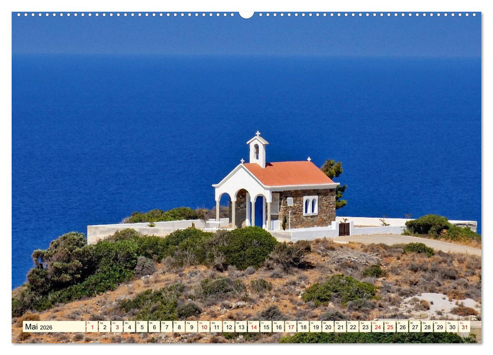 Gründe für Urlaub auf Kreta (CALVENDO Premium Wandkalender 2026)