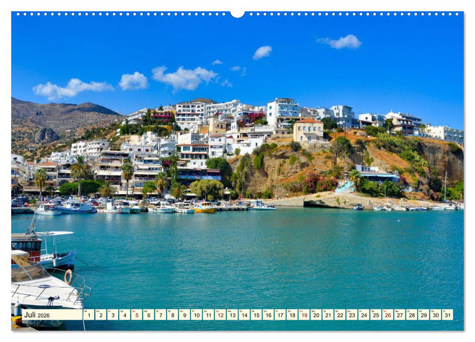 Gründe für Urlaub auf Kreta (CALVENDO Premium Wandkalender 2026)