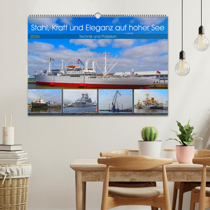 Stahl, Kraft und Eleganz auf hoher See (CALVENDO Wandkalender 2026)
