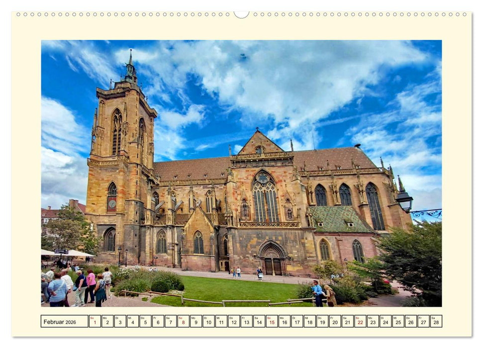Elsass - Immer eine Reise wert (CALVENDO Premium Wandkalender 2026)