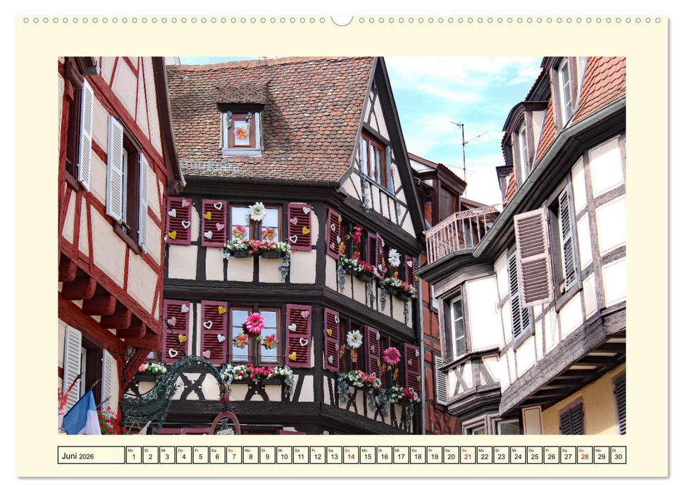 Elsass - Immer eine Reise wert (CALVENDO Premium Wandkalender 2026)
