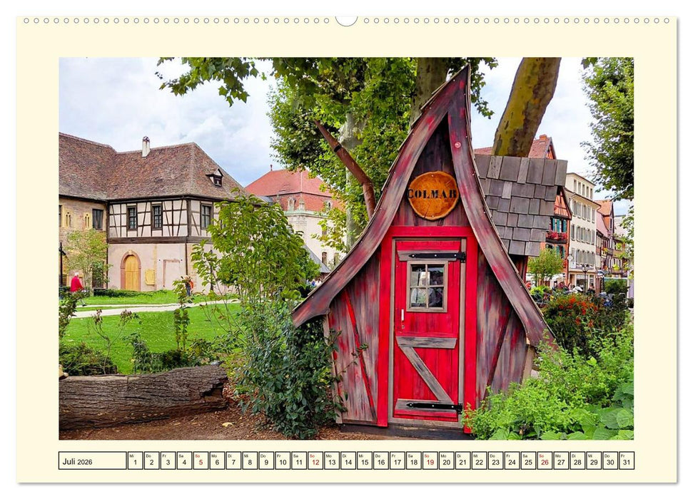 Elsass - Immer eine Reise wert (CALVENDO Premium Wandkalender 2026)